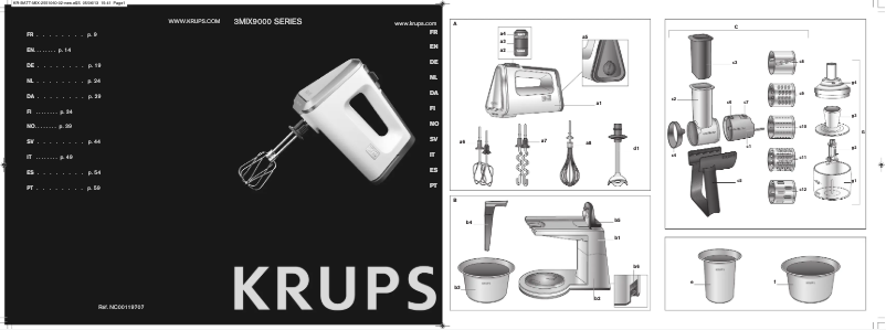 Imagen de la primera página del manual del dispositivo GN 9071