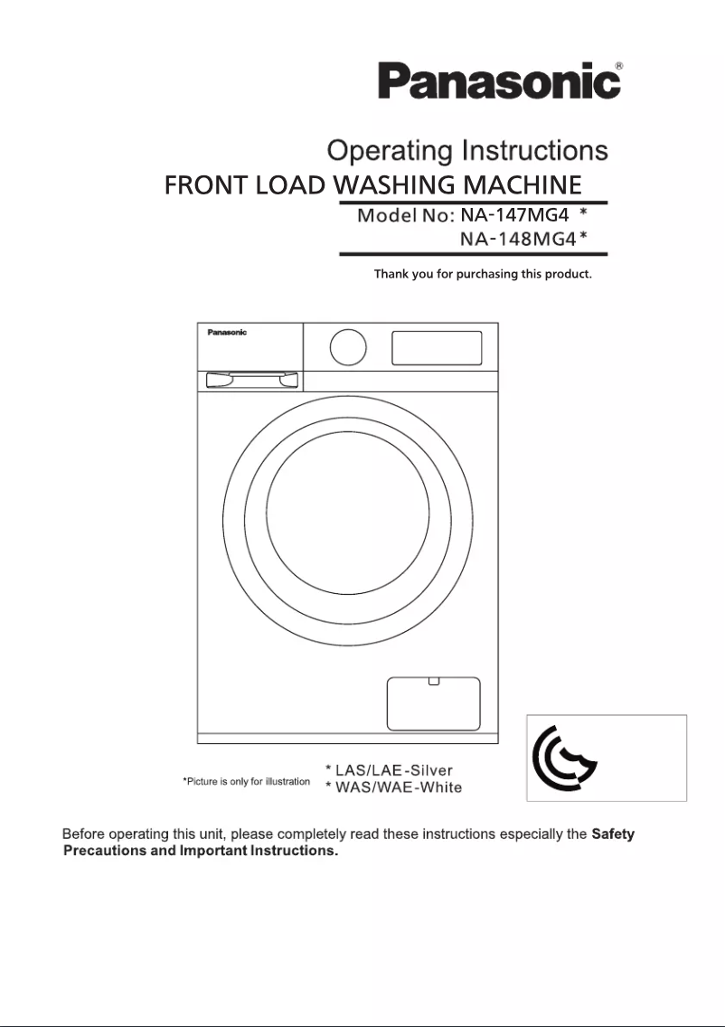 Imagen de la primera página del manual del dispositivo NA-147MG4