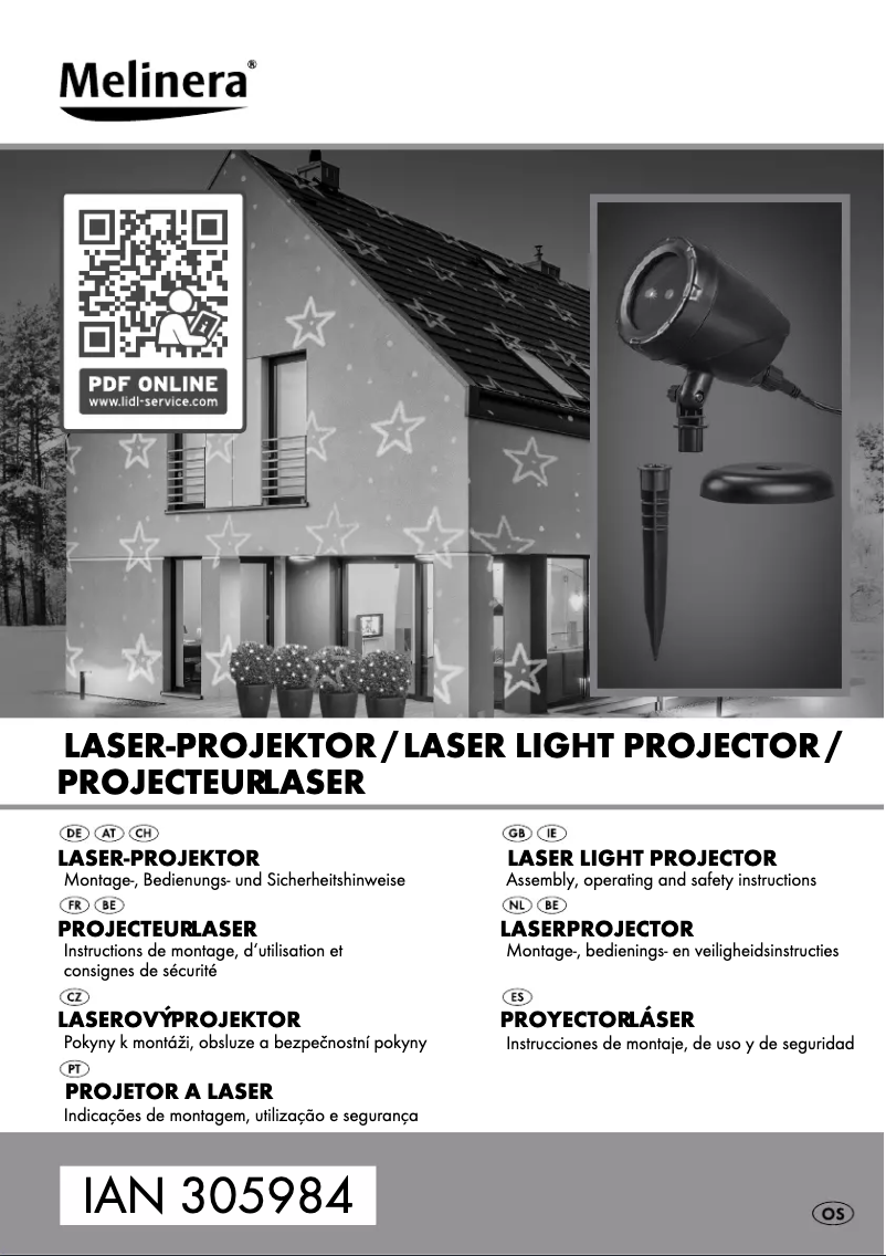 Imagen de la primera página del manual del dispositivo IAN 305984