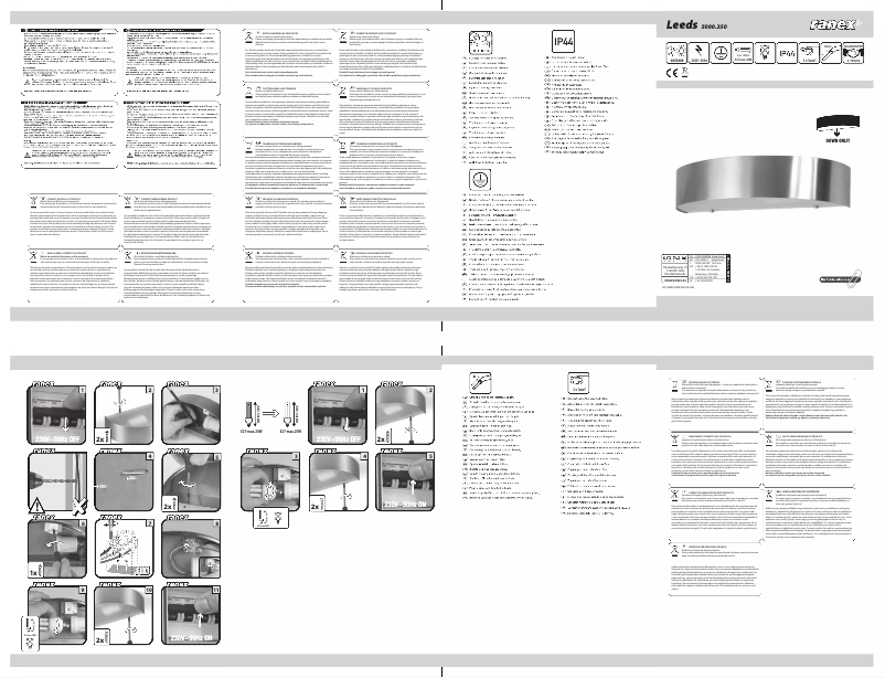 Imagen de la primera página del manual del dispositivo Leeds