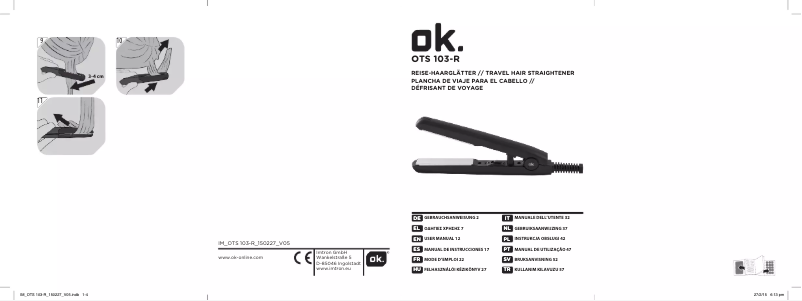 Página 1 del manual Manual de usuario OK OTS 103-R