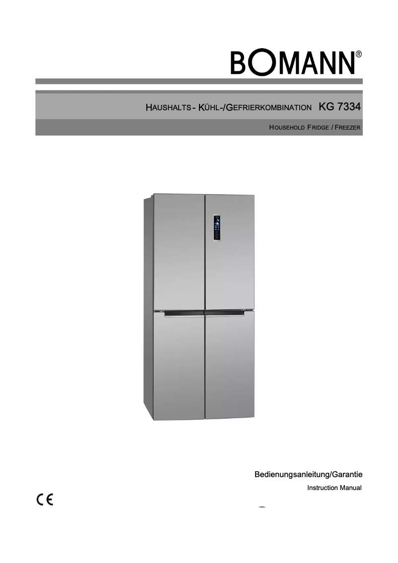 Imagen de la primera página del manual del dispositivo KG 7334 CD