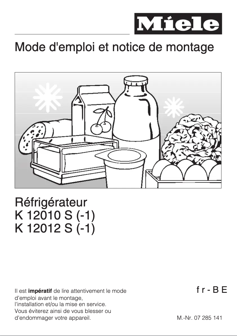 Imagen de la primera página del manual del dispositivo K 12010 S-1