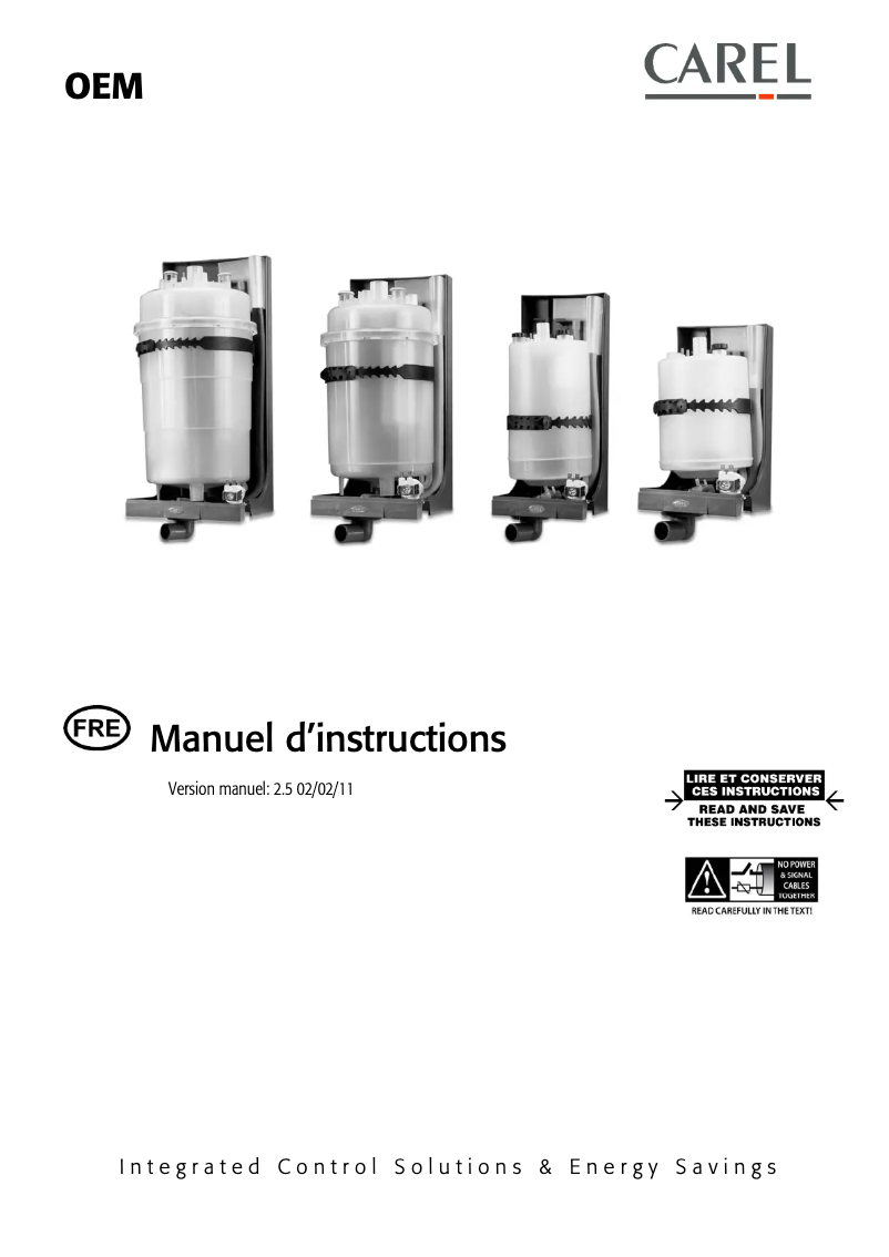 Imagen de la primera página del manual del dispositivo CPY controller