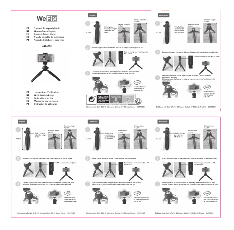 Imagen de la primera página del manual del dispositivo 4804732