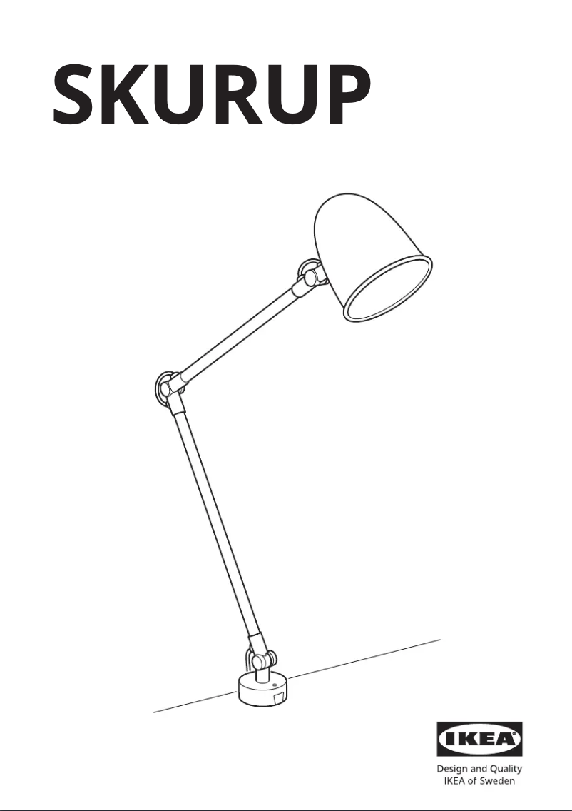 Imagen de la primera página del manual del dispositivo SKURUP 604.711.39