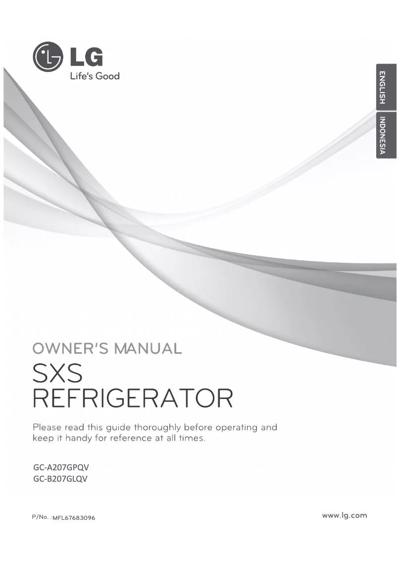 Página nº 1 - Manual de usuario LG GC-A207GPQV