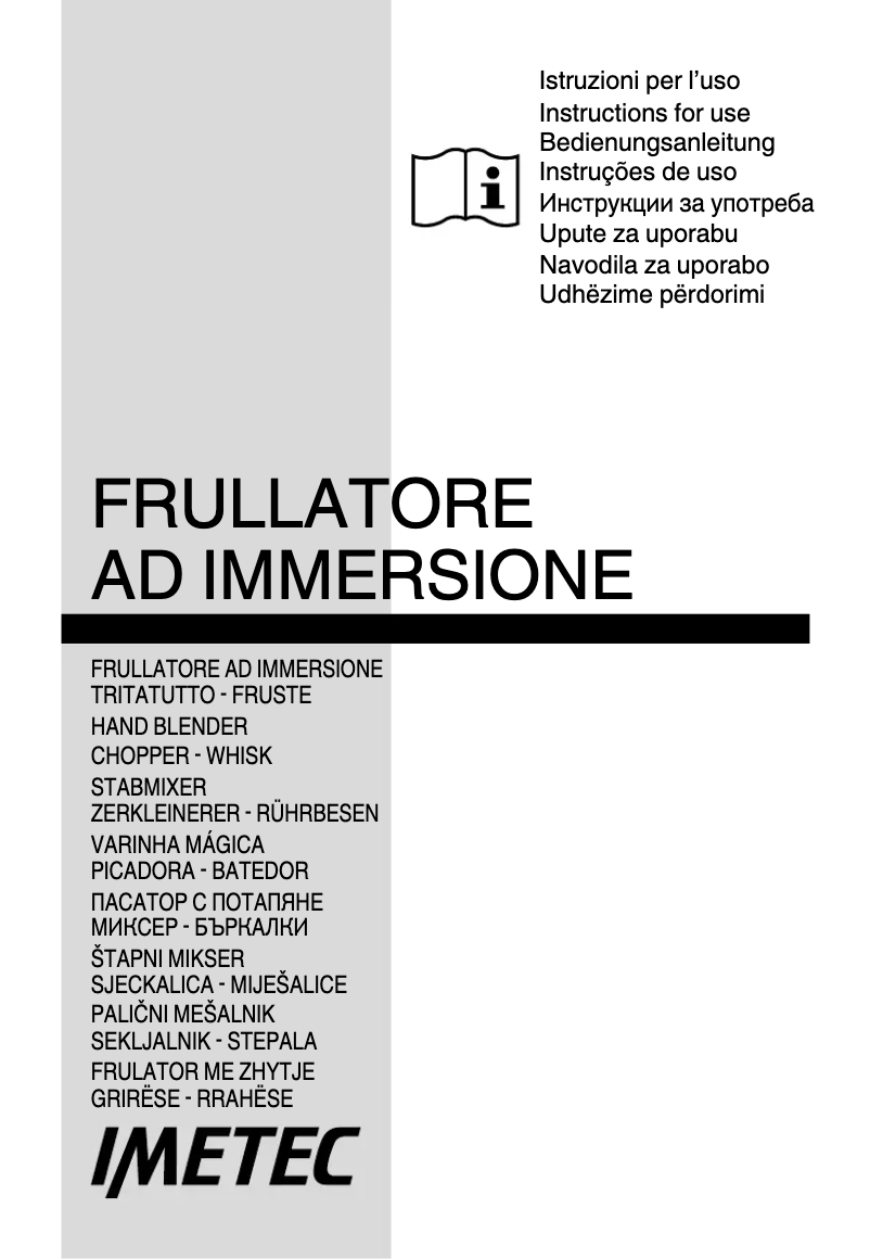 Imagen de la primera página del manual del dispositivo HB 2000