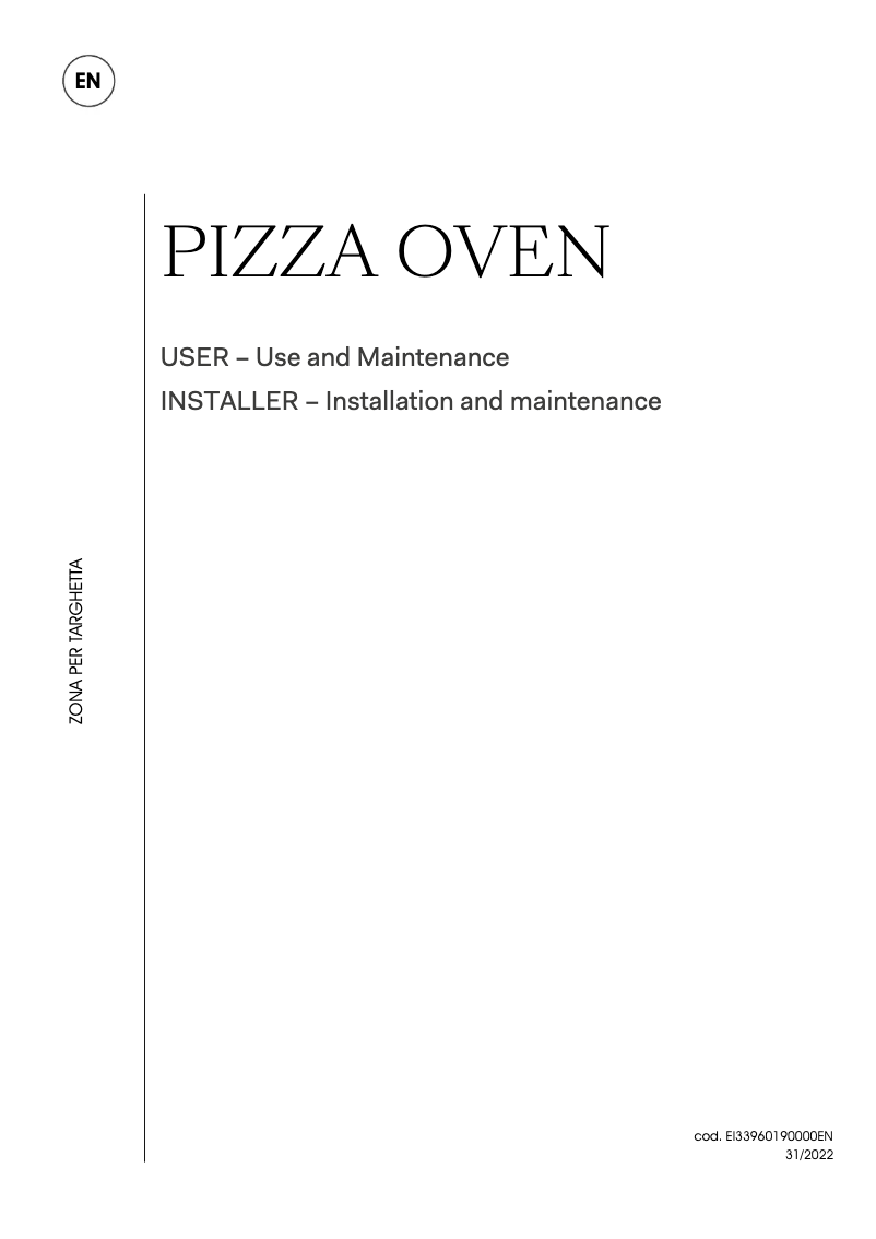 Página nº 1 - Manual de usuario Ilve 645SLZT4SS