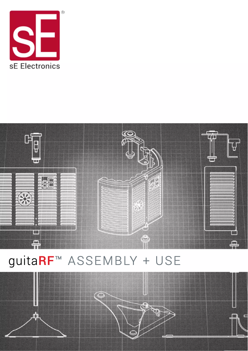 Imagen de la primera página del manual del dispositivo guitaRF
