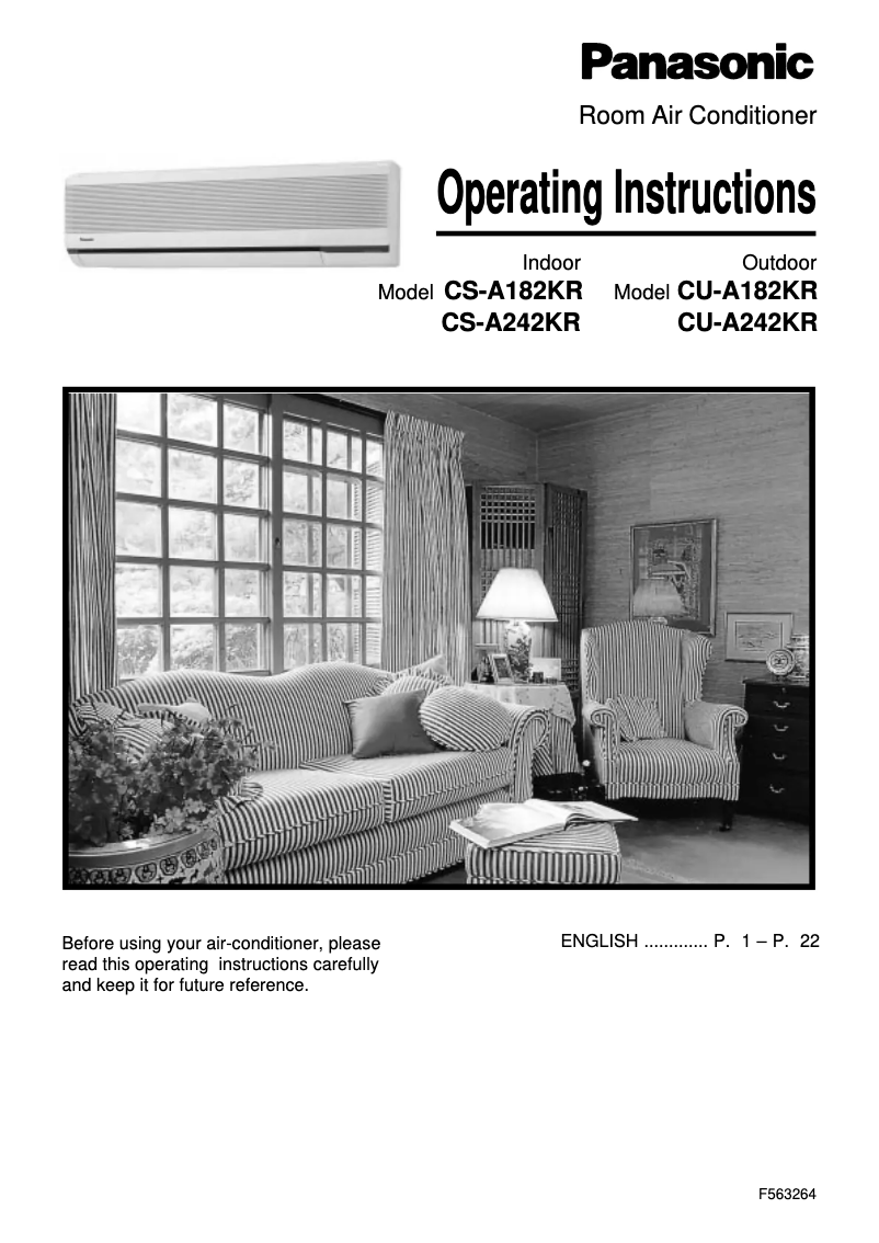 Imagen de la primera página del manual del dispositivo CS-A182KR