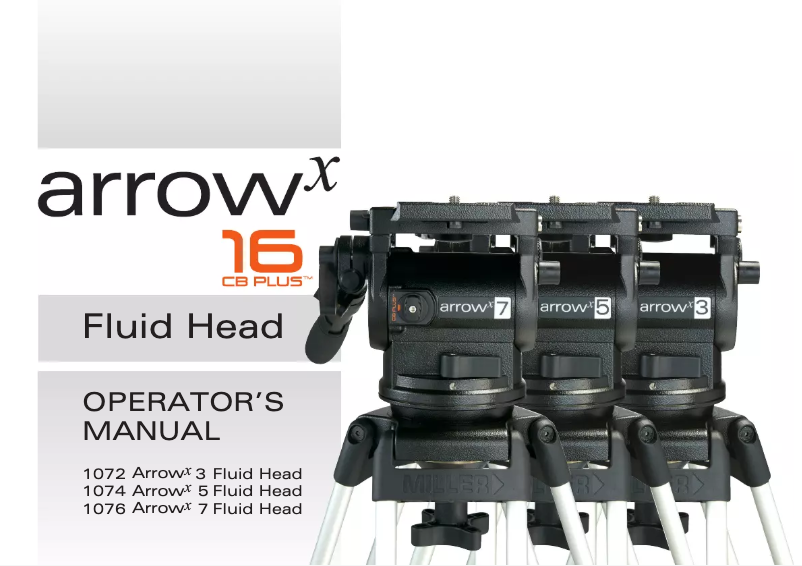Imagen de la primera página del manual del dispositivo Arrow X5