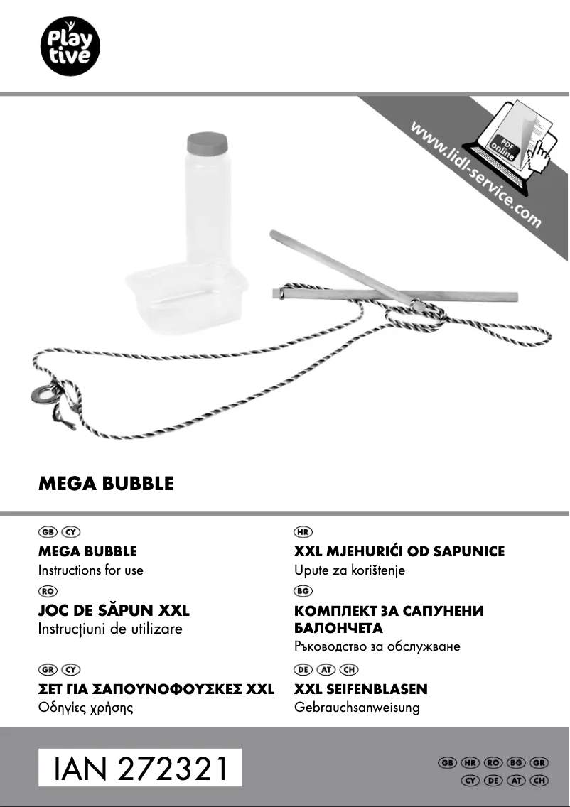 Imagen de la primera página del manual del dispositivo IAN 272321