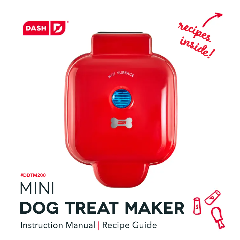 Página nº 1 - Manual de usuario Dash Mini Dog DDTM200GBRD04