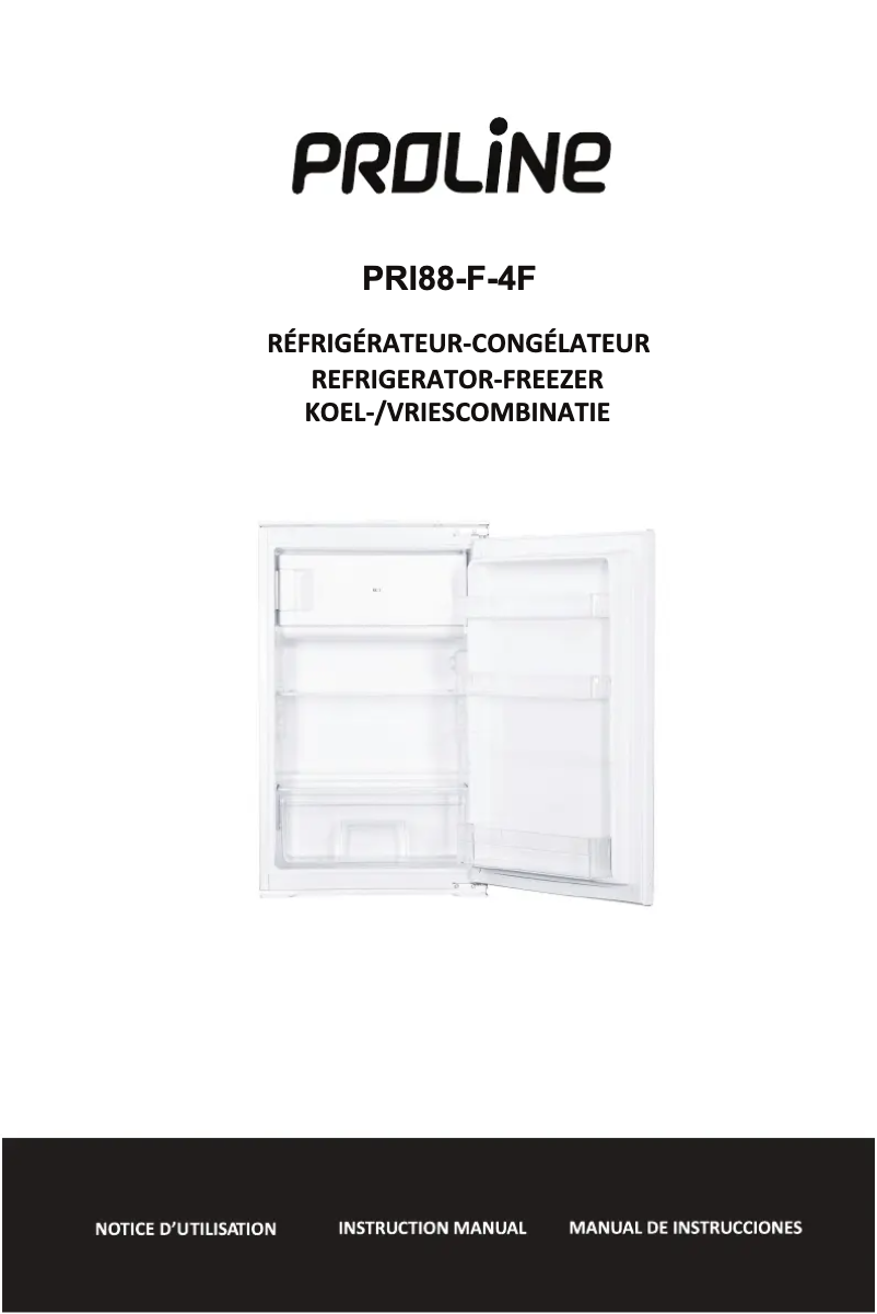 Imagen de la primera página del manual del dispositivo PRI88-F-4F