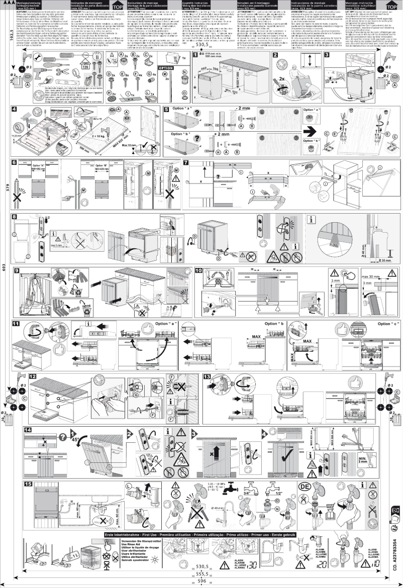 Imagen de la primera página del manual del dispositivo FSE75748P