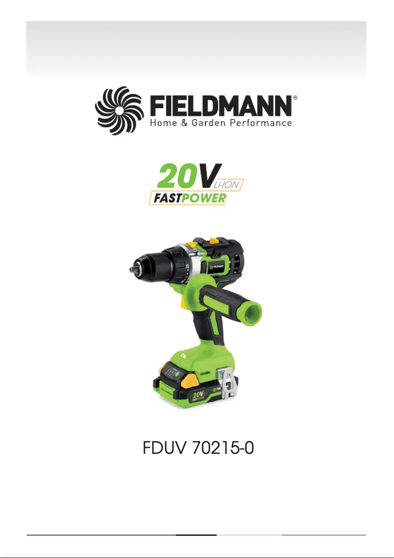 Página 1 del manual Manual de usuario Fieldmann FDUV 70215-0