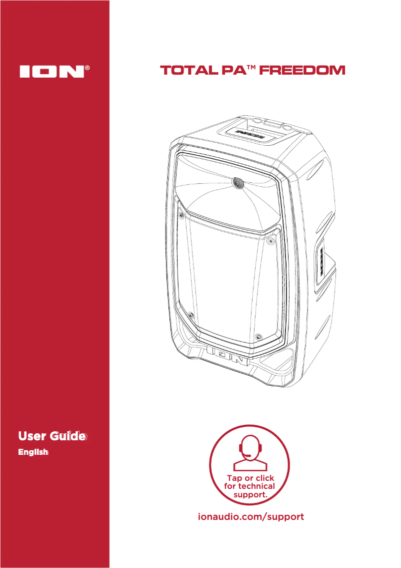 Página 1 del manual Manual de usuario ION Total PA Freedom