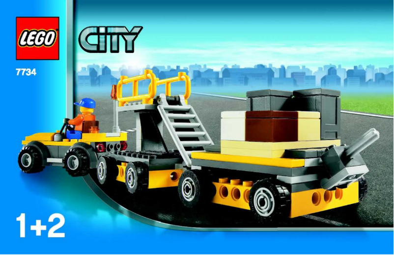 Página 1 del manual Manual de usuario Lego Cargo Plane