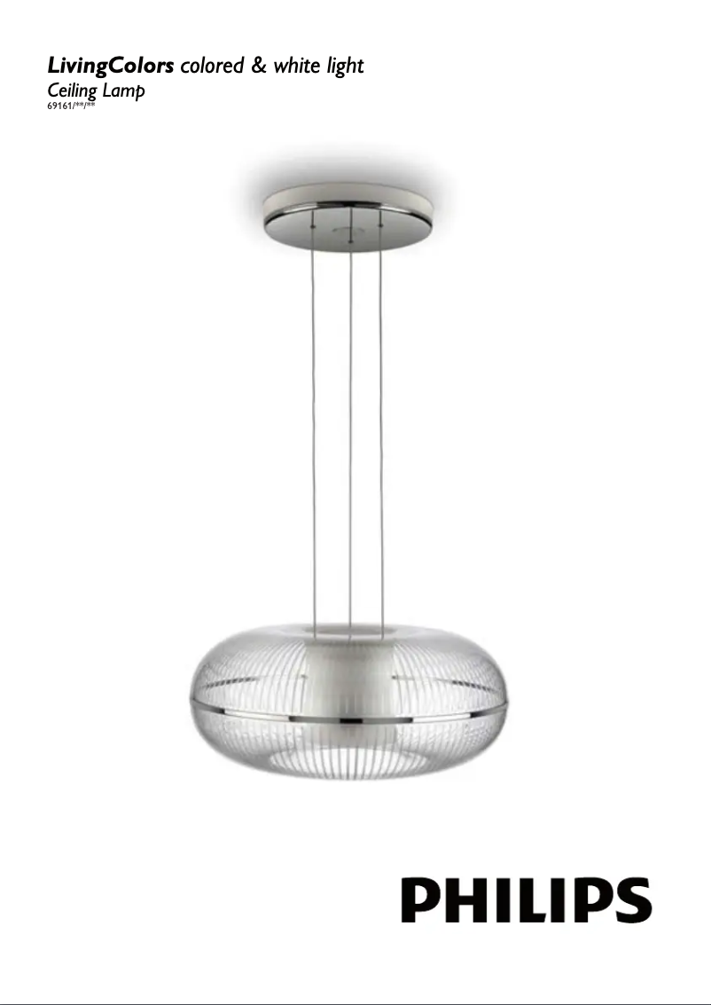 Imagen de la primera página del manual del dispositivo LivingAmbiance