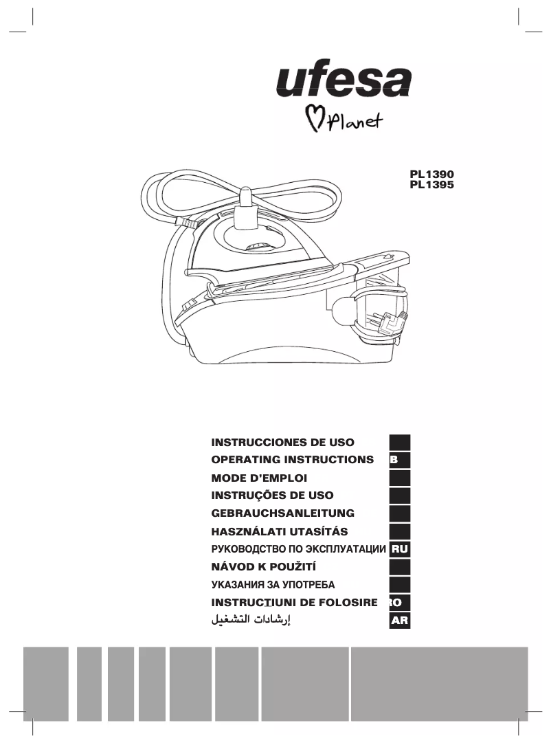 Página 1 del manual Manual de usuario Ufesa PL1390
