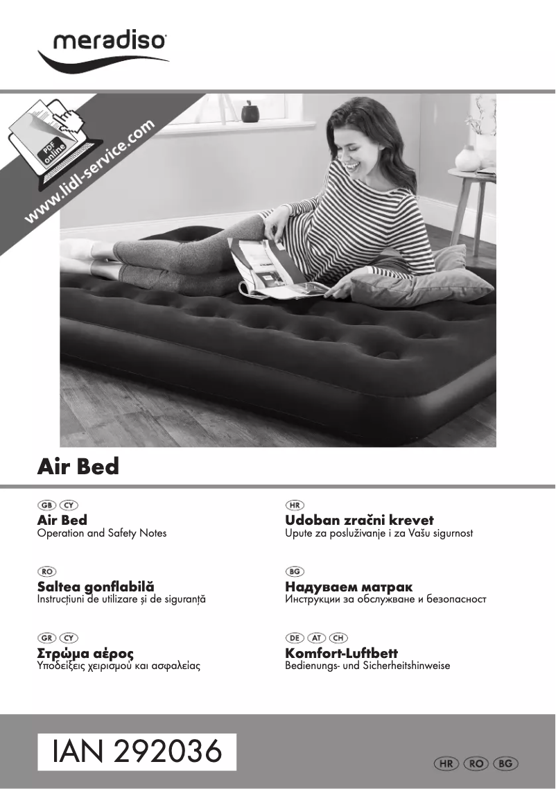 Página 1 del manual Manual de usuario Meradiso IAN 292036