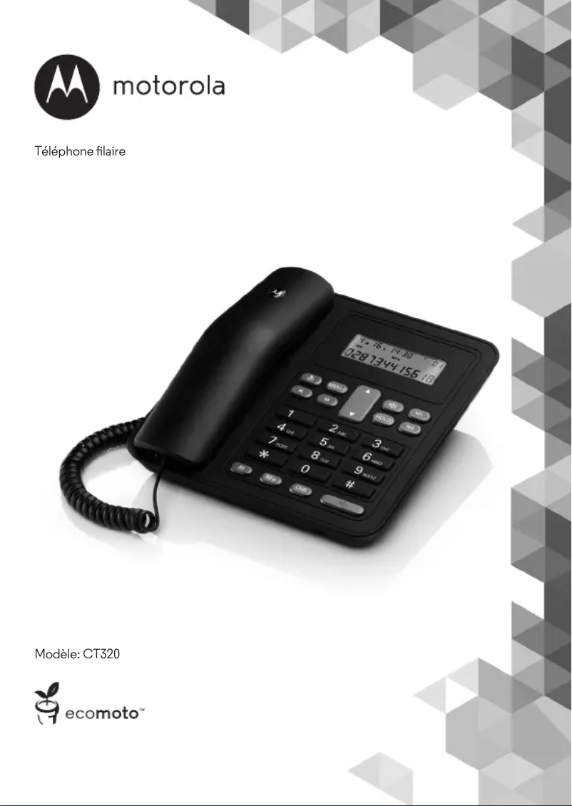 Imagen de la primera página del manual del dispositivo CT320