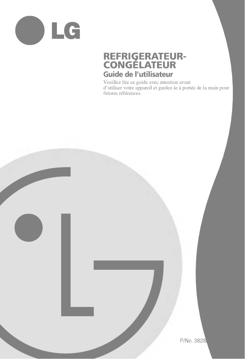 Imagen de la primera página del manual del dispositivo GR-459GLR