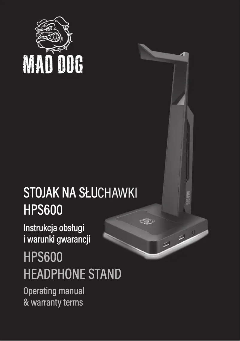 Página nº 1 - Manual de usuario Mad Dog HPS600