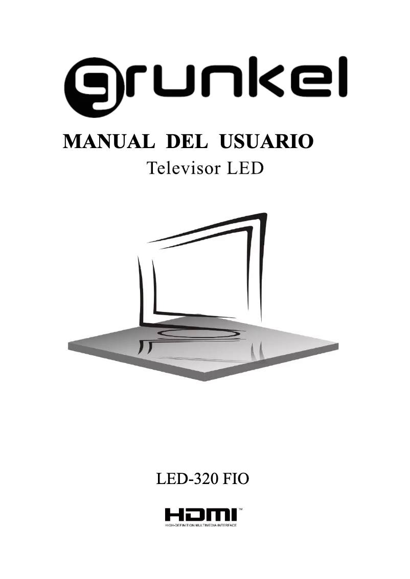 Imagen de la primera página del manual del dispositivo LED-320 FIO