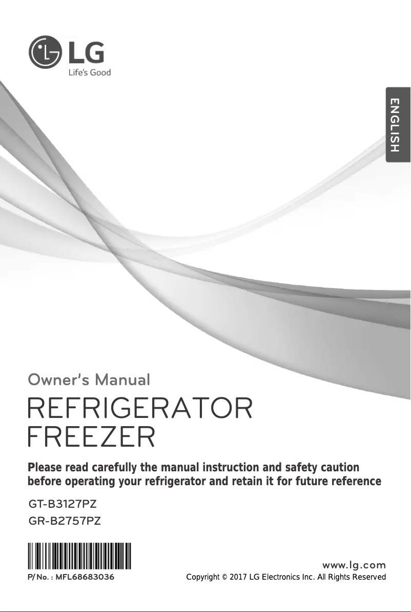 Página nº 1 - Manual de usuario LG GT-B3127PZ