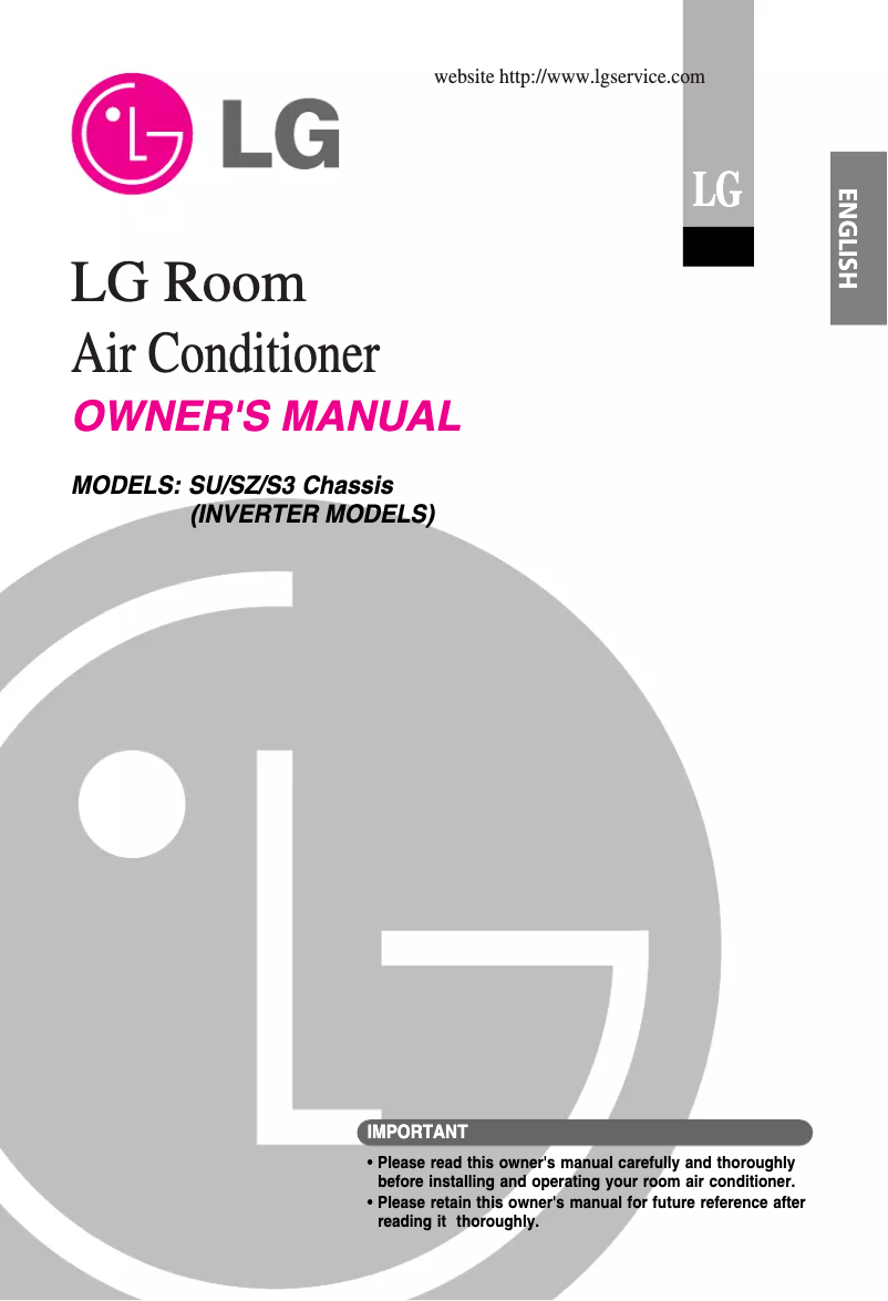 Página nº 1 - Manual de usuario LG AS-W2463MH2
