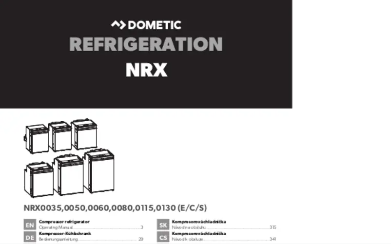 Imagen de la primera página del manual del dispositivo NRX 60C