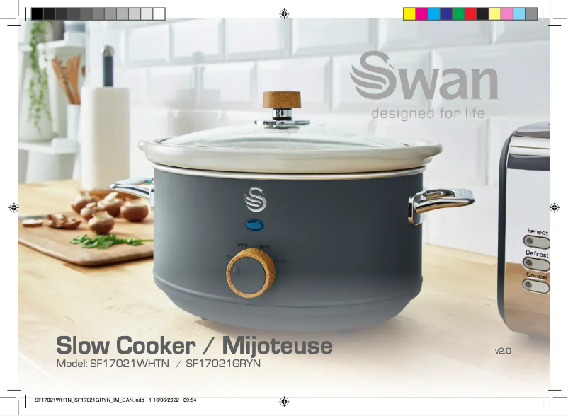 Imagen de la primera página del manual del dispositivo SF17021