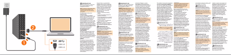 Imagen de la primera página del manual del dispositivo Expansion ST320005EXA101-RK