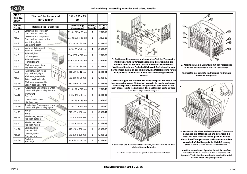 Imagen de la primera página del manual del dispositivo 62323