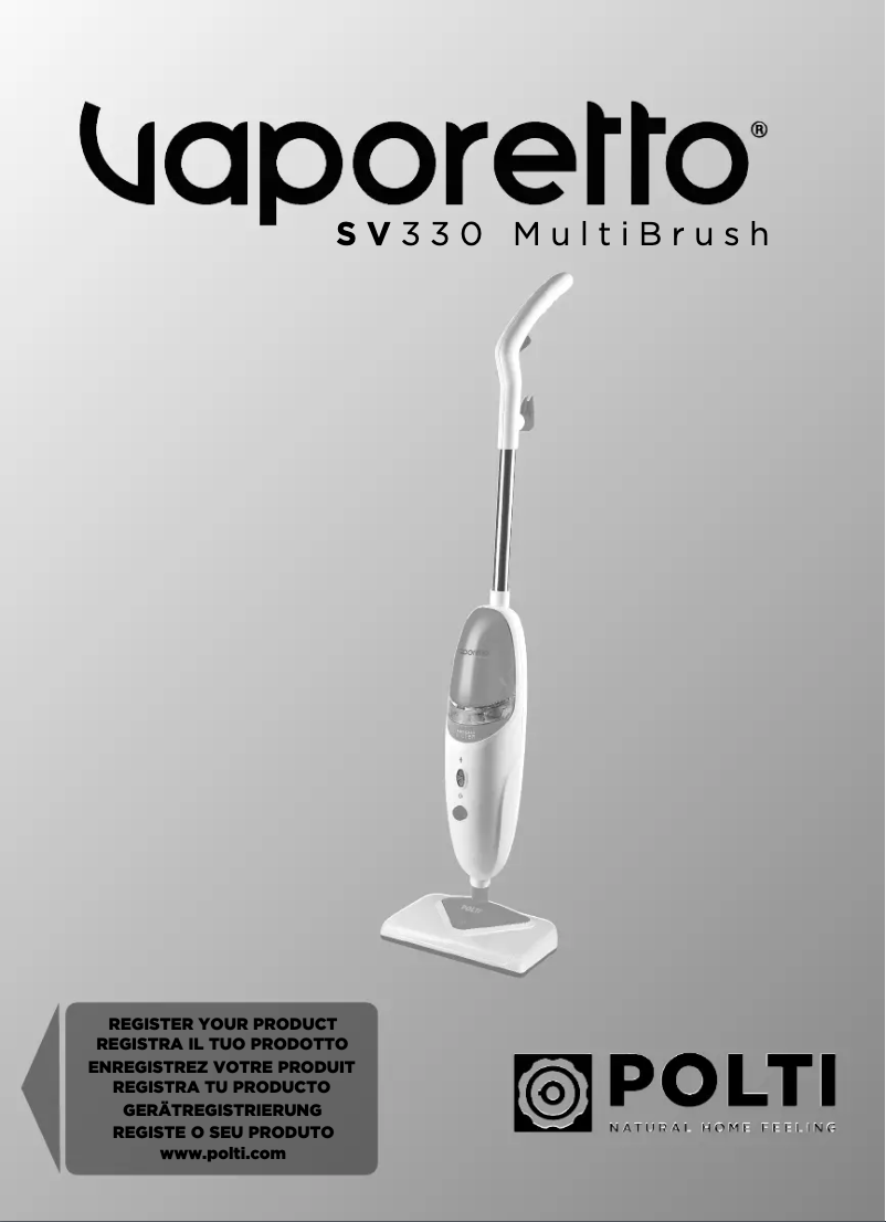 Página 1 del manual Manual de usuario Polti SV330 MultiBrush