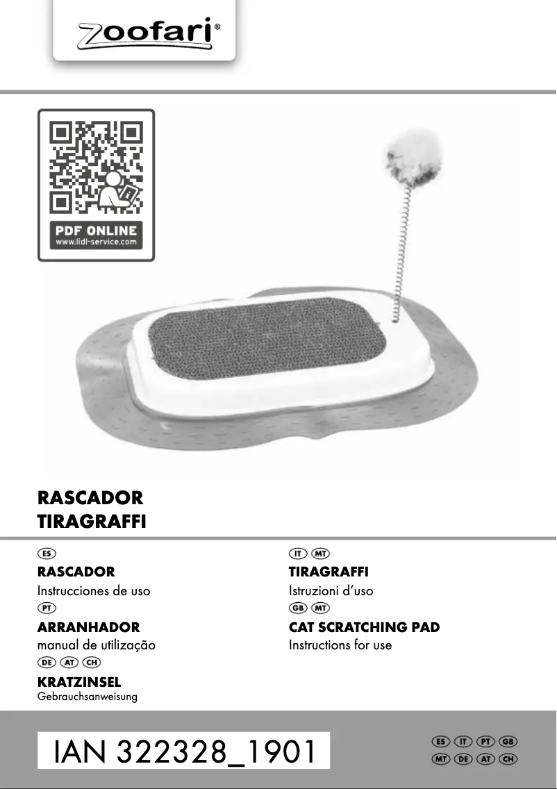 Imagen de la primera página del manual del dispositivo IAN 322328