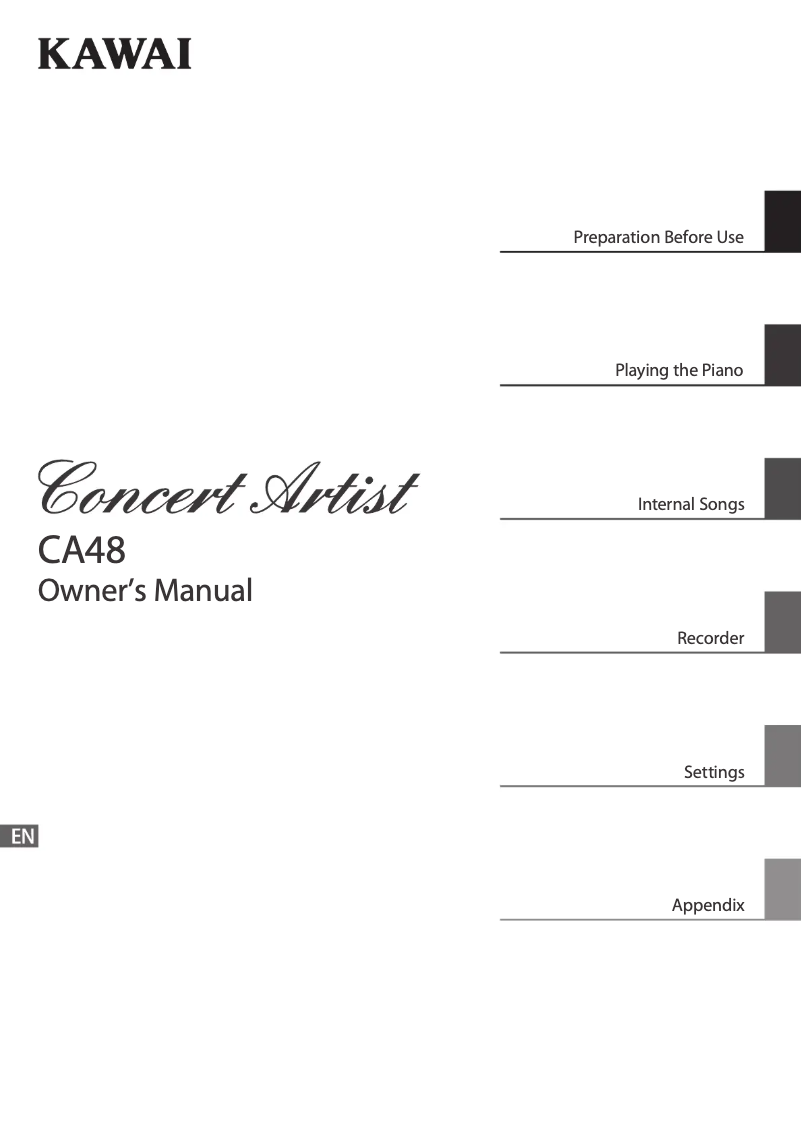Imagen de la primera página del manual del dispositivo CA48