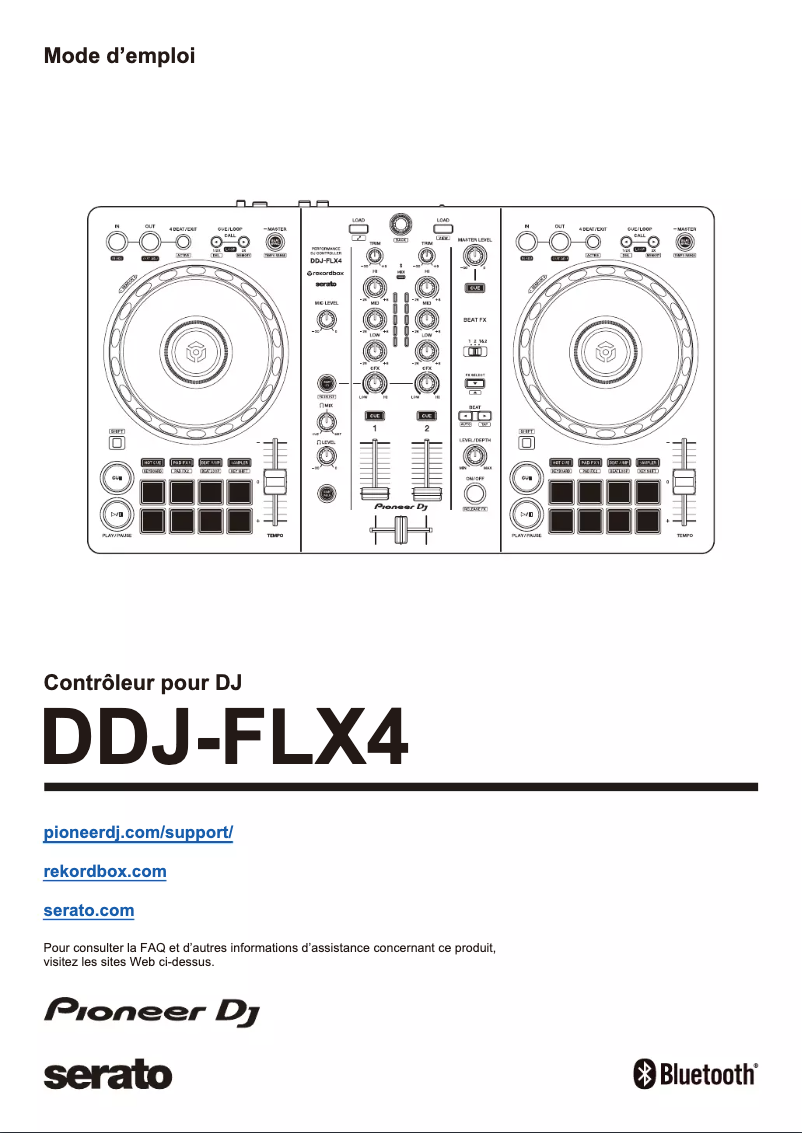 Página nº 1 - Manual de usuario Pioneer DDJ-FLX4