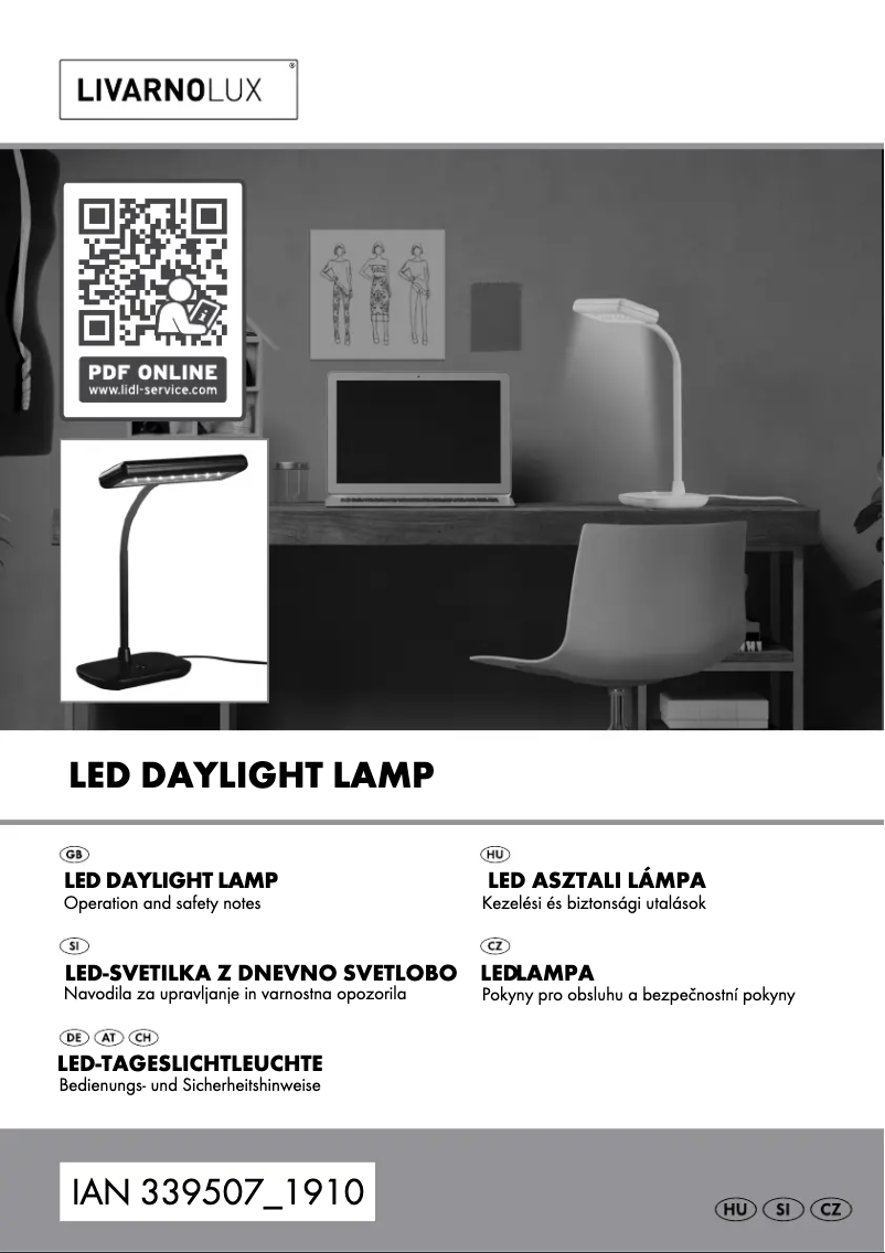 Página nº 1 - Manual de usuario Livarno Lux 14122205L