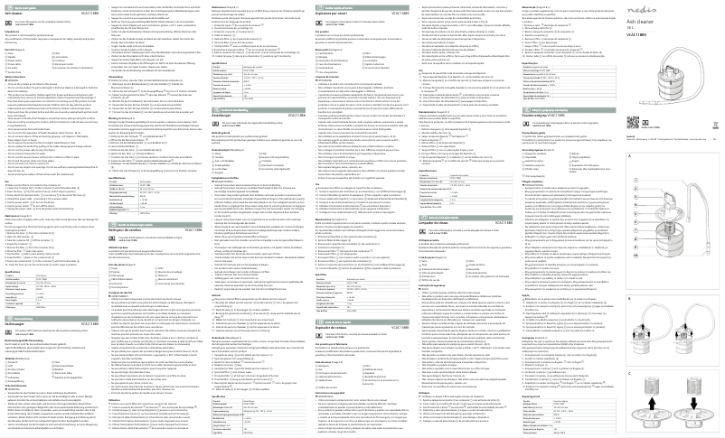 Página 1 del manual Manual de usuario Nedis VCAC118BK