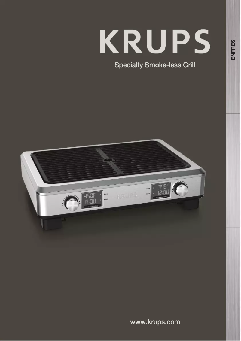 Página nº 1 - Manual de usuario Krups SmokeLess PG770