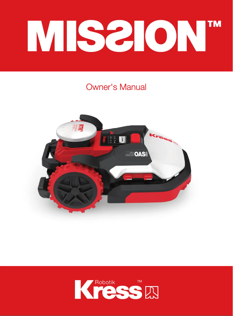 Página nº 1 - Manual de usuario Kress Mission KR173E