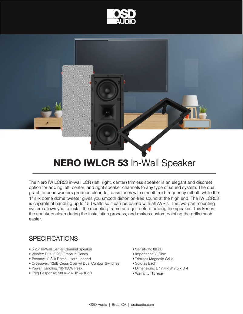 Imagen de la primera página del manual del dispositivo Nero WLCR53