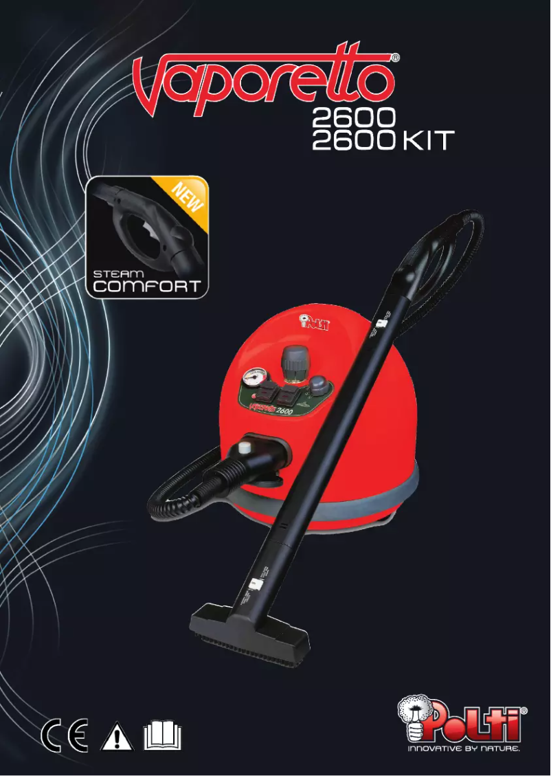 Imagen de la primera página del manual del dispositivo Vaporetto 2600