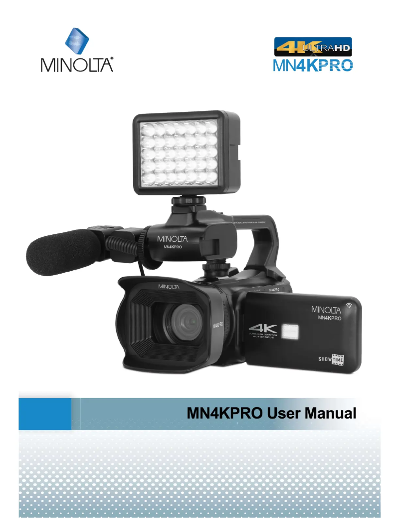 Imagen de la primera página del manual del dispositivo MN4KPRO