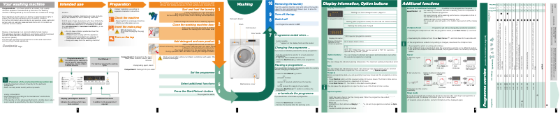 Imagen de la primera página del manual del dispositivo WS10X261BY