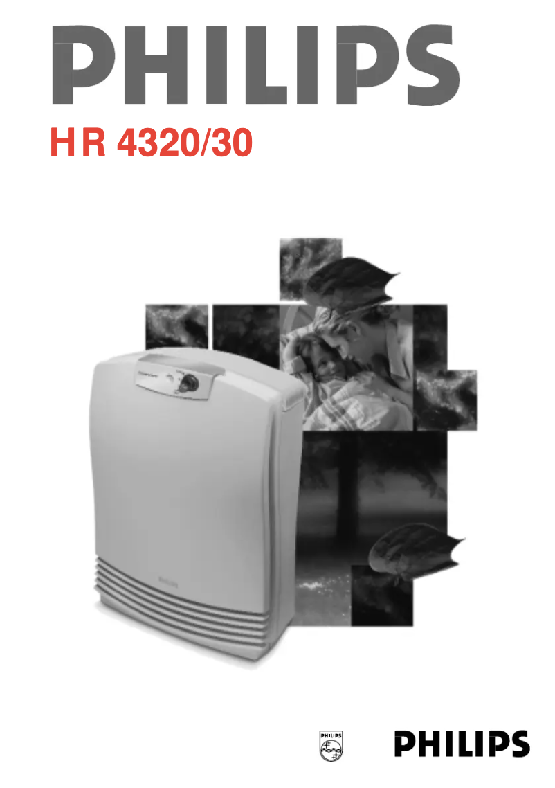 Imagen de la primera página del manual del dispositivo HR4330