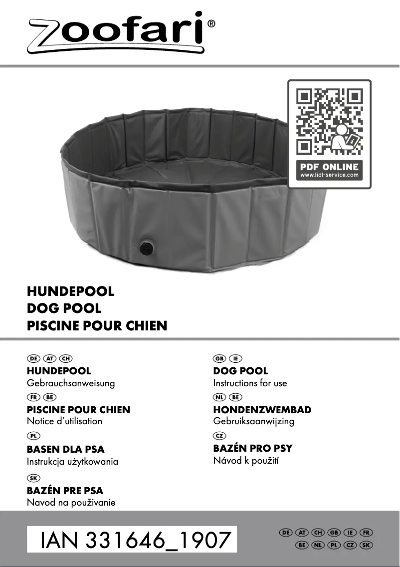 Página nº 1 - Manual de usuario Zoofari IAN 331646